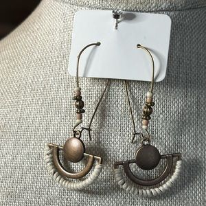 Copper Boho Style Earrings